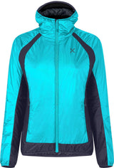 Montura - VULCAN 2.0 JACKET WOMAN — TURQUOISE/GRAPHITE BLUE — Vista frontale 1