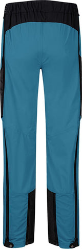 Montura - LINEA PROMETEO COVER PANTS — STEEL BLUE/SUNNY LIME — Vista posteriore 3