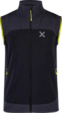 Montura - SPEED VEST KIDS — BLACK/VERDE LIME — Vista frontale 1
