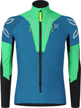 Montura - SLICK 2 MAGLIA — STEEL BLUE/VIBE GREEN — Vista frontale 1