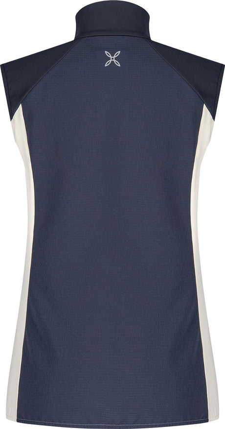 Montura - DOLOMITI WIND VEST WOMAN — GRAPHITE BLUE/TURQUOISE — Vista posteriore 2