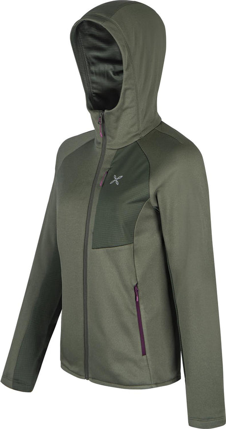 Montura - GROOVE MAGLIA WOMAN — VERDE SALVIA/VINACCIA — Immagine 2