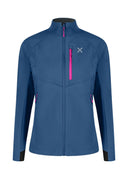 Montura - SPITZE JACKET WOMAN — DEEP BLUE/INTENSE VIOLET — Vista frontale 1