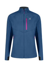 Montura - SPITZE JACKET WOMAN — DEEP BLUE/INTENSE VIOLET — Vista frontale 1