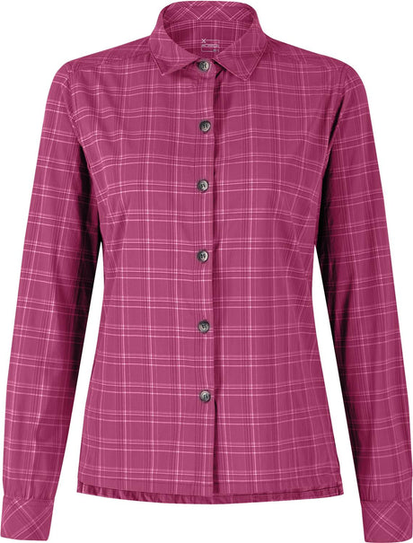 Montura - DOLOMITI L/S SHIRT WOMAN — BATON ROUGE — Vista frontale 1
