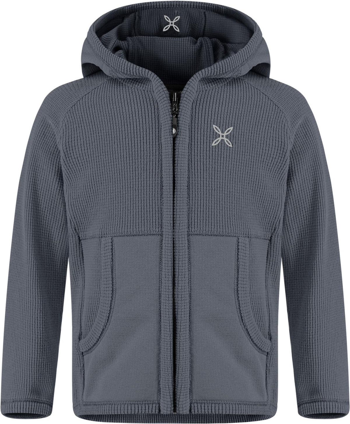 Montura - STRETCH HOODY JACKET BABY — PIOMBO — Vista frontale 1