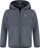 Montura - STRETCH HOODY JACKET BABY — PIOMBO — Vista frontale 1