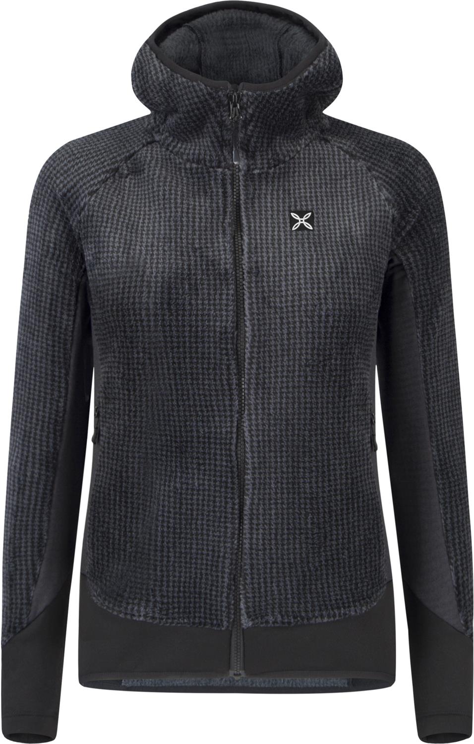 Montura - REMIX FLEECE JACKET WOMAN — ANTRACITE — Vista frontale 1
