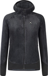 Montura - REMIX FLEECE JACKET WOMAN — ANTRACITE — Vista frontale 1