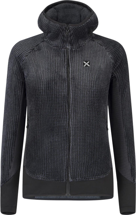 Montura - REMIX FLEECE JACKET WOMAN — ANTRACITE — Vista frontale 1