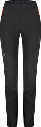 Montura - VERTIGO 2 PANTS WOMAN — BLACK/TURQUOISE (90354) — Vista frontale 1