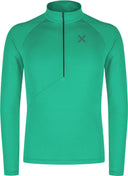 Montura - PEAK POWER G. POLARTEC ANORAK — SMERALDO — Vista frontale 1