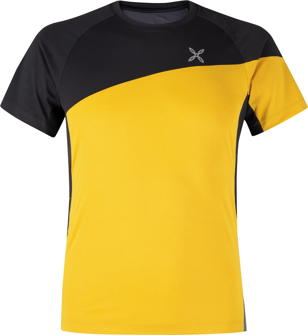 Montura - COLOR BLOCKING T-SHIRT — MUSTARD — Vista frontale 1