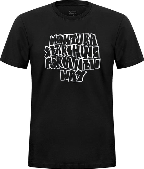 Montura - KNOTS T-SHIRT — BLACK — Vista frontale 1