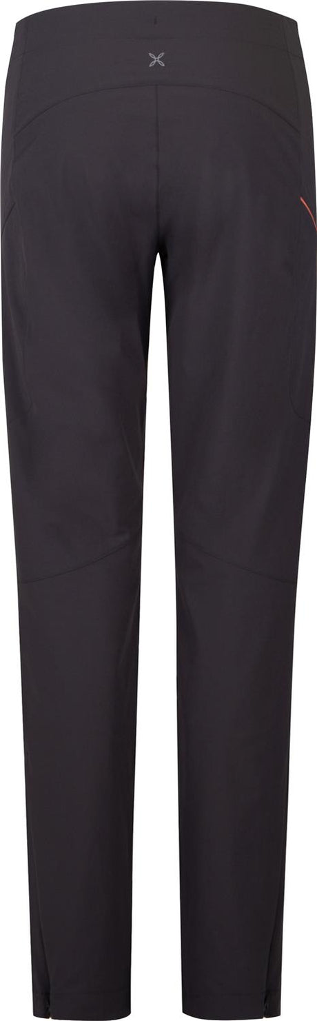 Montura - OCTA HYBRID PANTS WOMAN — ANTRACITE/MELON — Vista posteriore 3