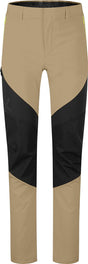 Montura - SPITZE EVO PANTS — DESERT BEIGE/SUNNY LIME — Vista frontale 1