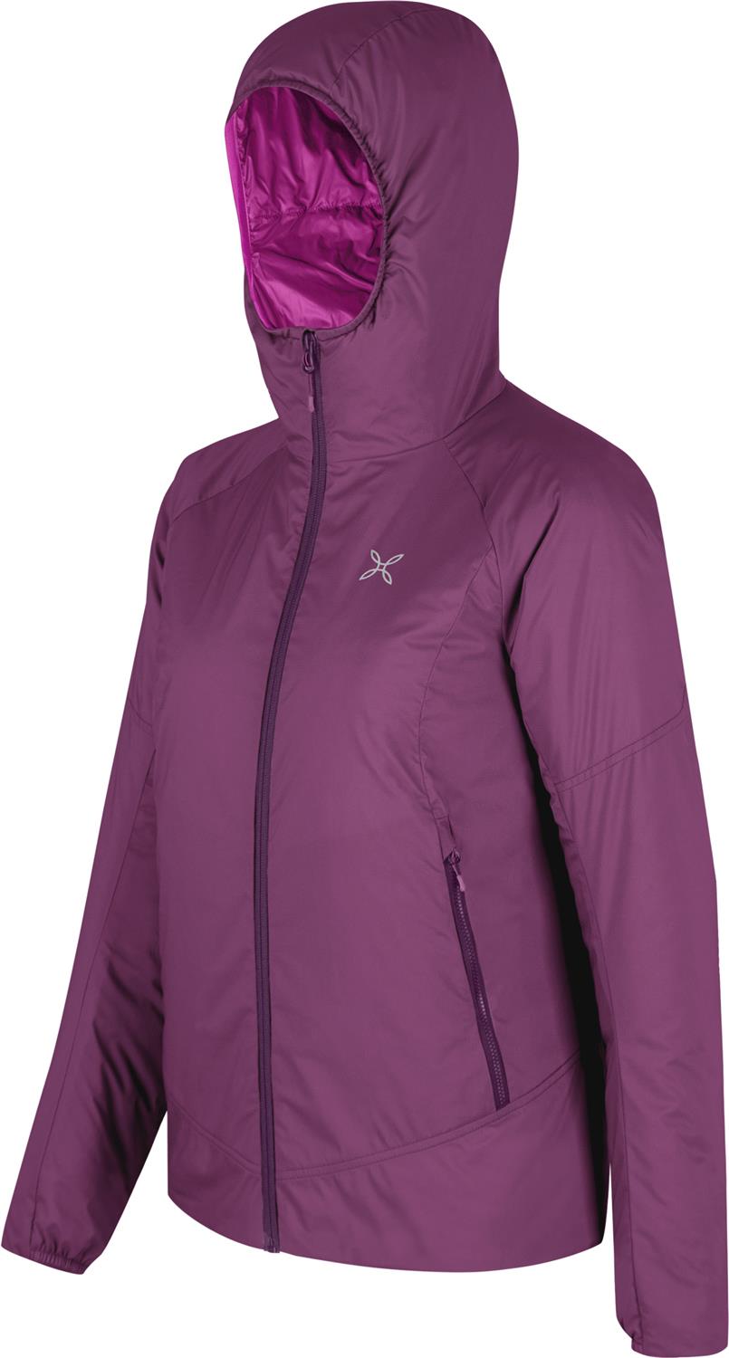 Montura - DOLOMITI HOODED JACKET WOMAN — VINACCIA/BATON ROUGE — Immagine 2