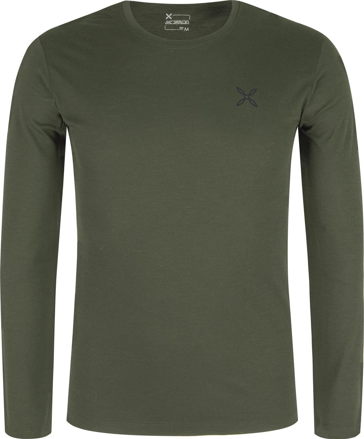 Montura - MERINO MOUNTAIN MAGLIA — VERDE SALVIA — Vista frontale 1