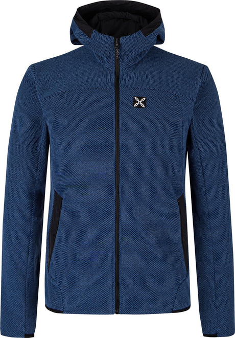 Montura - ARGO HOODED MAGLIA — B.BLUE — Vista frontale 1