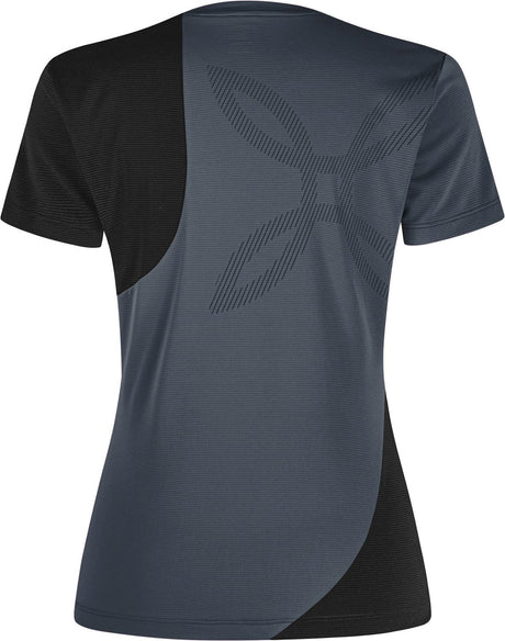 Montura - MIX-UP T-SHIRT WOMAN — PIOMBO/BLACK — Vista posteriore 2