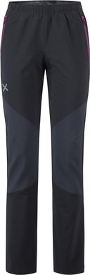 Montura - FANCY 2.0 PANTS WOMAN — BLACK/BATON ROUGE — Vista frontale 1
