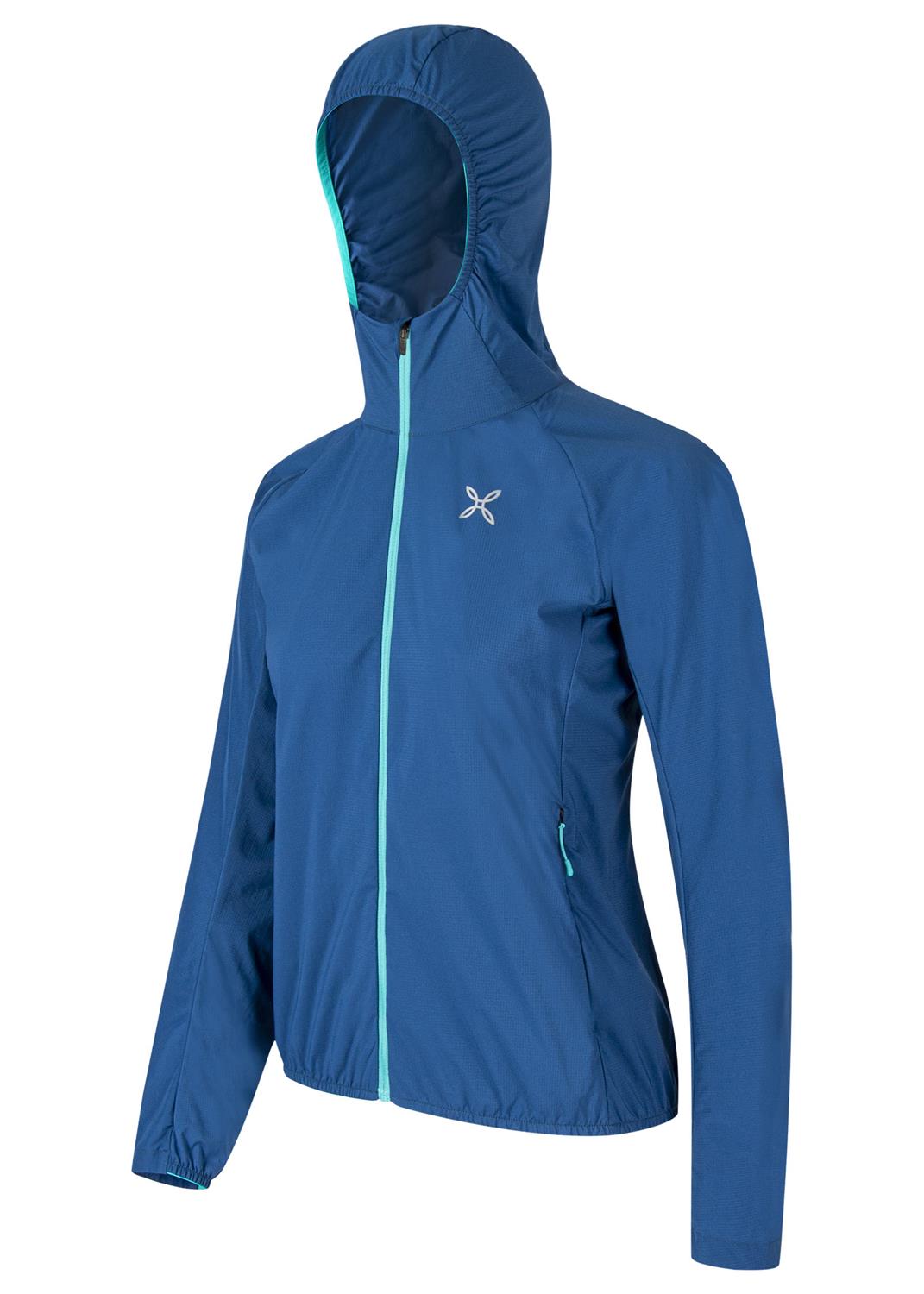 Montura - AIR TRAVEL JACKET WOMAN — DEEP BLUE/CARE BLUE — Immagine 2