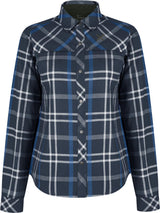 Montura - CHECK SHIRT WOMAN — BLUEBERRY — Vista frontale 1