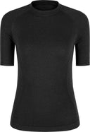 Montura - SEAMLESS MERINO 2 T-SHIRT WOM. — BLACK — Vista frontale 1