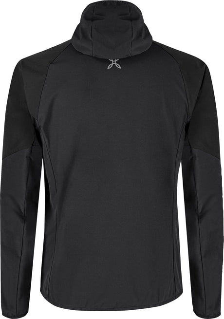Montura - RISE HOODED JACKET — BLACK — Vista posteriore 3