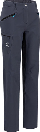 Montura - VERTIGO BRIGHT PANTS WOMAN — GRAPHITE BLUE/TURQUOISE — Immagine 2