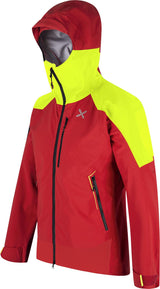 Montura - MONTE 2 JACKET — ROSSO/GIALLO FLUO — Immagine 2