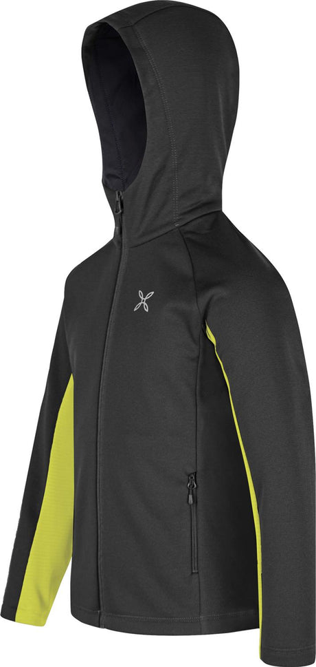 Montura - GROOVE MAGLIA KIDS — ARDESIA/VERDE LIME — Immagine 2
