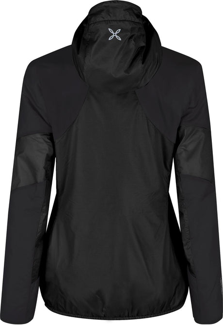 Montura - VERTIGO HYBRID HOODED JKT WOM. — BLACK — Vista posteriore 3
