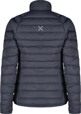 Montura - BREEZE DUVET JACKET WOMAN — GRAPHITE BLUE/TURQUOISE — Vista posteriore 3