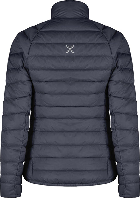 Montura - BREEZE DUVET JACKET WOMAN — GRAPHITE BLUE/TURQUOISE — Vista posteriore 3