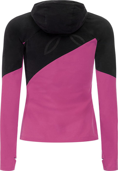 Montura - FREE EVO HOODED MAGLIA WOMAN — BATON ROUGE — Vista posteriore 3