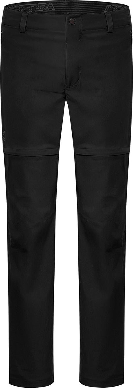 Montura - ROUTE ZIP OFF PANTS — BLACK — Vista frontale 1
