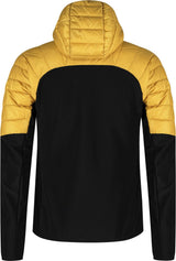 Montura - PEAK HYBRID HOODED JACKET — MUSTARD — Vista posteriore 3