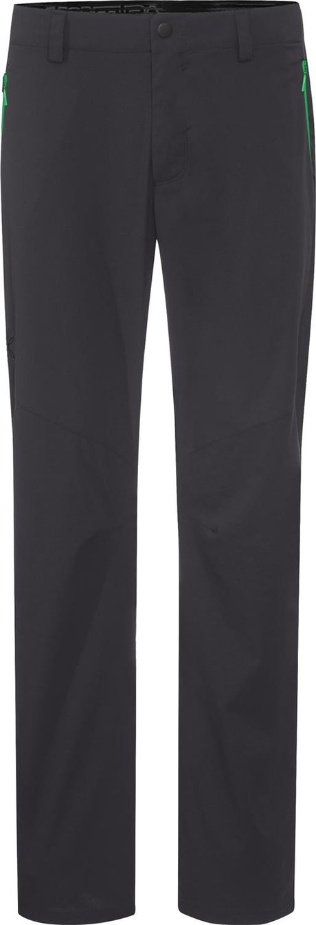 Montura - ROUTE PANTS — ANTRACITE/VIBE GREEN — Vista frontale 1