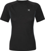 Montura - RISE T-SHIRT WOMAN — BLACK — Vista frontale 1