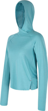 Montura - VERSANTE HOODED MAGLIA WOMAN — CRYSTAL BLUE — Immagine 2