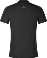 Montura - HADE ZIP T-SHIRT — BLACK/ANTRACITE — Vista posteriore 2