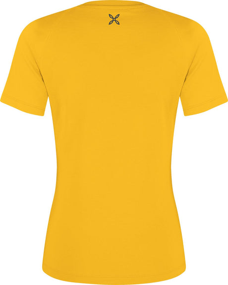 Montura - SPIRE T-SHIRT WOMAN — MUSTARD — Vista posteriore 2