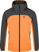 Montura - SPEED HOODED JACKET KIDS — MELON/ANTRACITE — Vista frontale 1