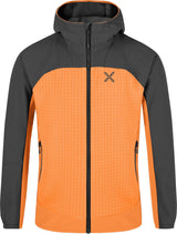 Montura - SPEED HOODED JACKET KIDS — MELON/ANTRACITE — Vista frontale 1