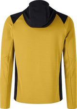 Montura - TIMELESS MIX HOODED MAGLIA — MUSTARD — Vista posteriore 3