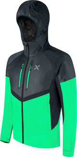 Montura - SPITZE HYBRID JACKET — VIBE GREEN/PIOMBO — Immagine 2