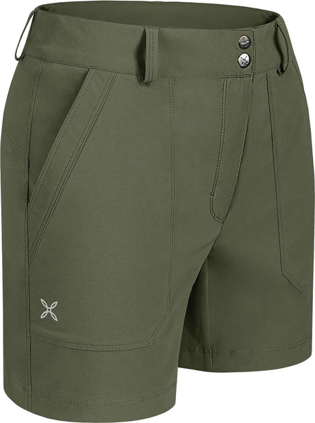 Montura - SARZANA SHORTS WOMAN — VERDE SALVIA — Immagine 3