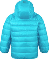 Montura - DOLOMITI HOODED JACKET BABY — TURQUOISE — Vista posteriore 3