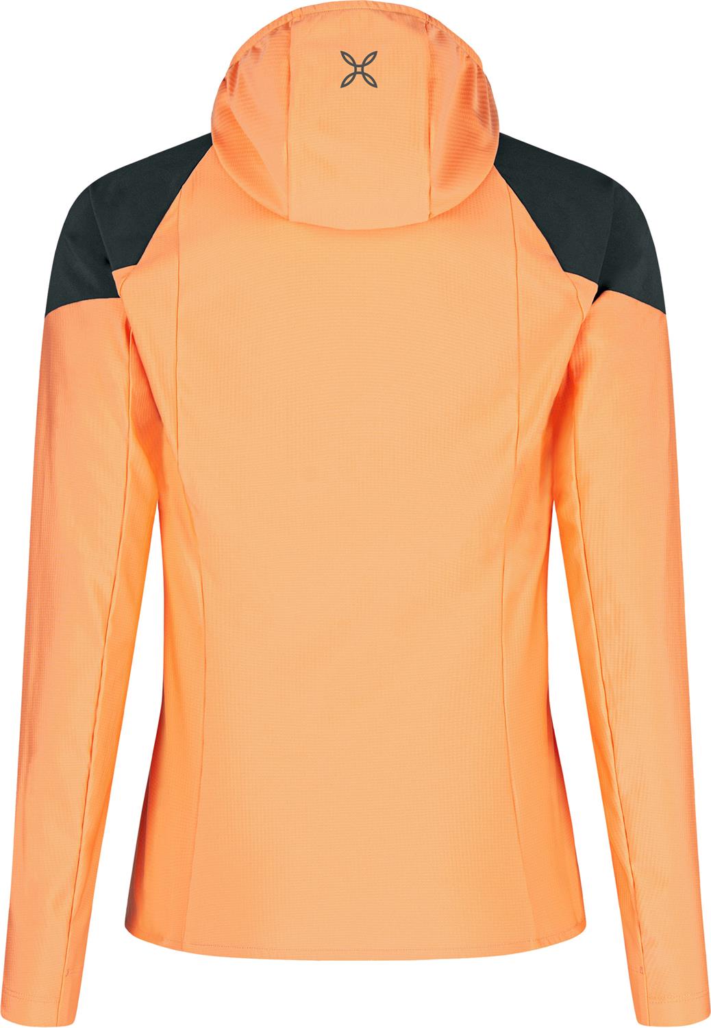 Montura - SPITZE HOODED MAGLIA WOMAN — MELON — Vista posteriore 3